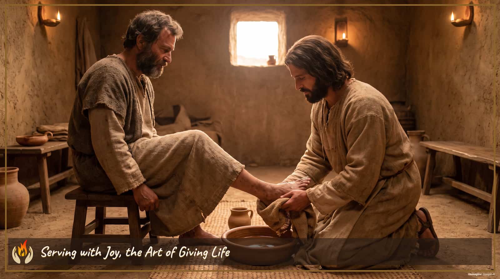 Daily Prayer for Saturday, July 25, 2026, titled: “Serving with Joy, the Art of Giving Life”