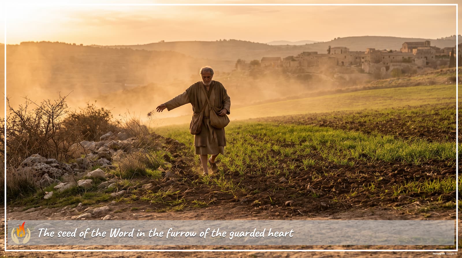 Daily Prayer of Sunday, July 12, 2026 entitled: “The seed of the Word in the furrow of the guarded heart”