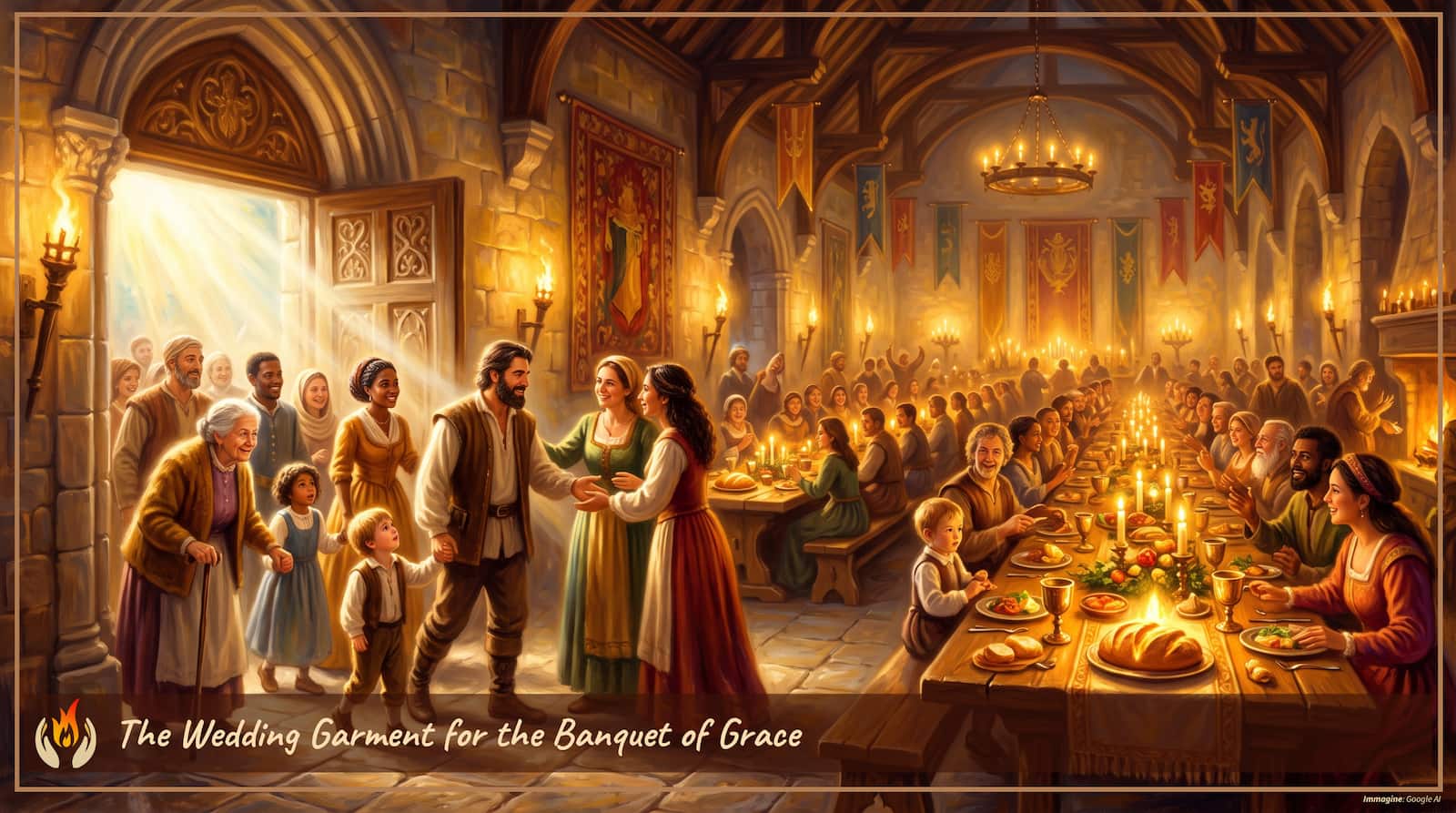 Daily Prayer for Thursday, August 20, 2026 titled: “The Wedding Garment for the Banquet of Grace”