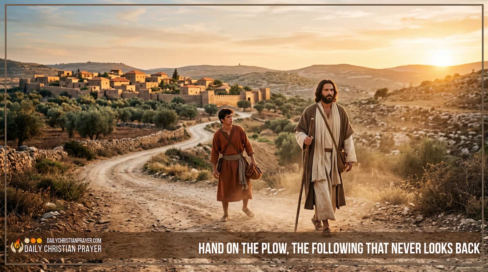 Prayer of the Day for Wednesday, September 30, 2026, titled: “Hand on the Plow, the Following That Never Looks Back”