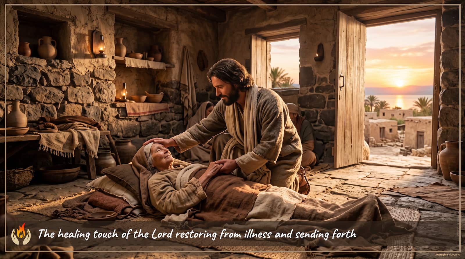 Daily Prayer for Wednesday, September 2, 2026 titled: “The healing touch of the Lord restoring from illness and sending forth”