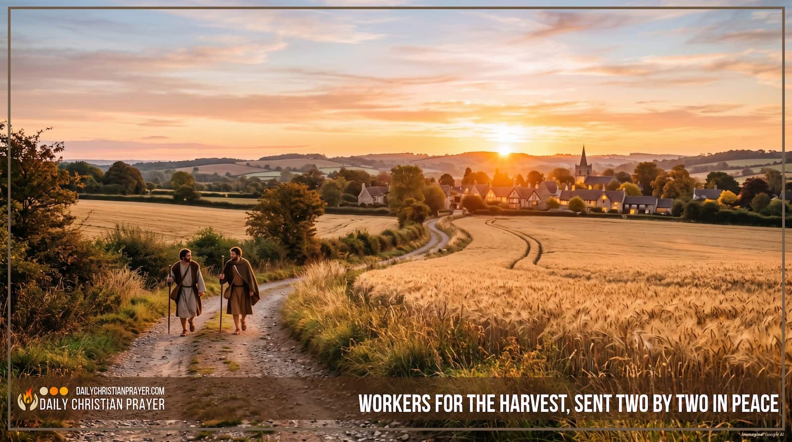 Prayer of the Day for Thursday, October 1, 2026, titled: “Workers for the Harvest, Sent Two by Two in Peace”