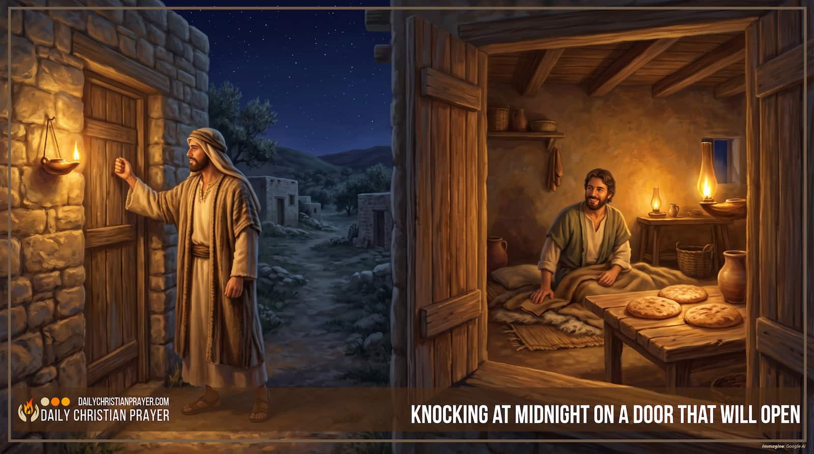 Prayer of the Day for Thursday, October 8, 2026: “Knocking at Midnight on a Door That Will Open”
